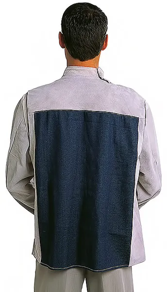Chaqueta de soldador serraje espalda tejana