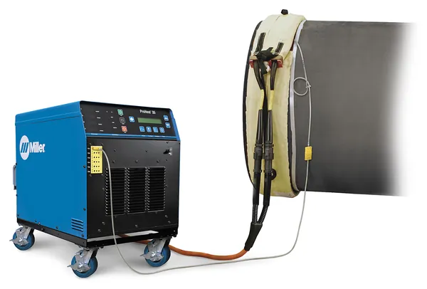 ProHeat 35 con mantas refrigeradas por aire