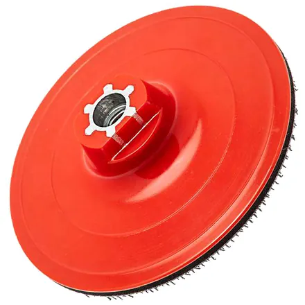 Plato velcro de flexibilidad media