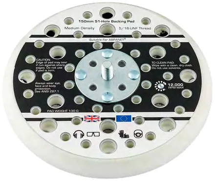 Plato para rotorbital de dureza media