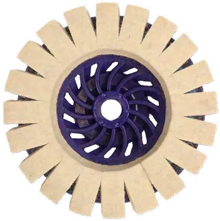 Disco de fieltro ventilado