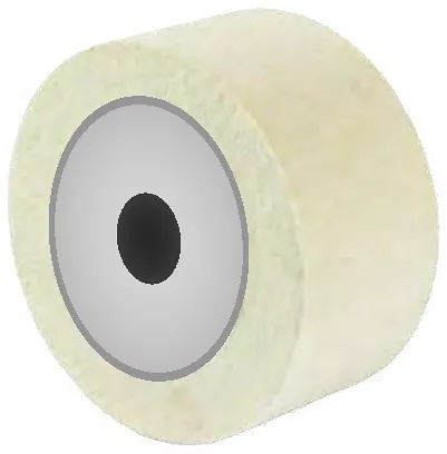 Cepillo de fieltro merino