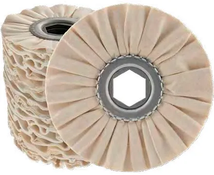 Cepillo de discos de algodón