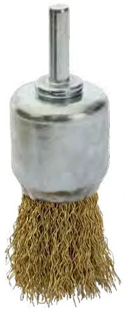 Cepillo de brocha latonado