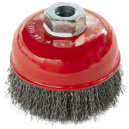 Cepillo de taza de inox M14